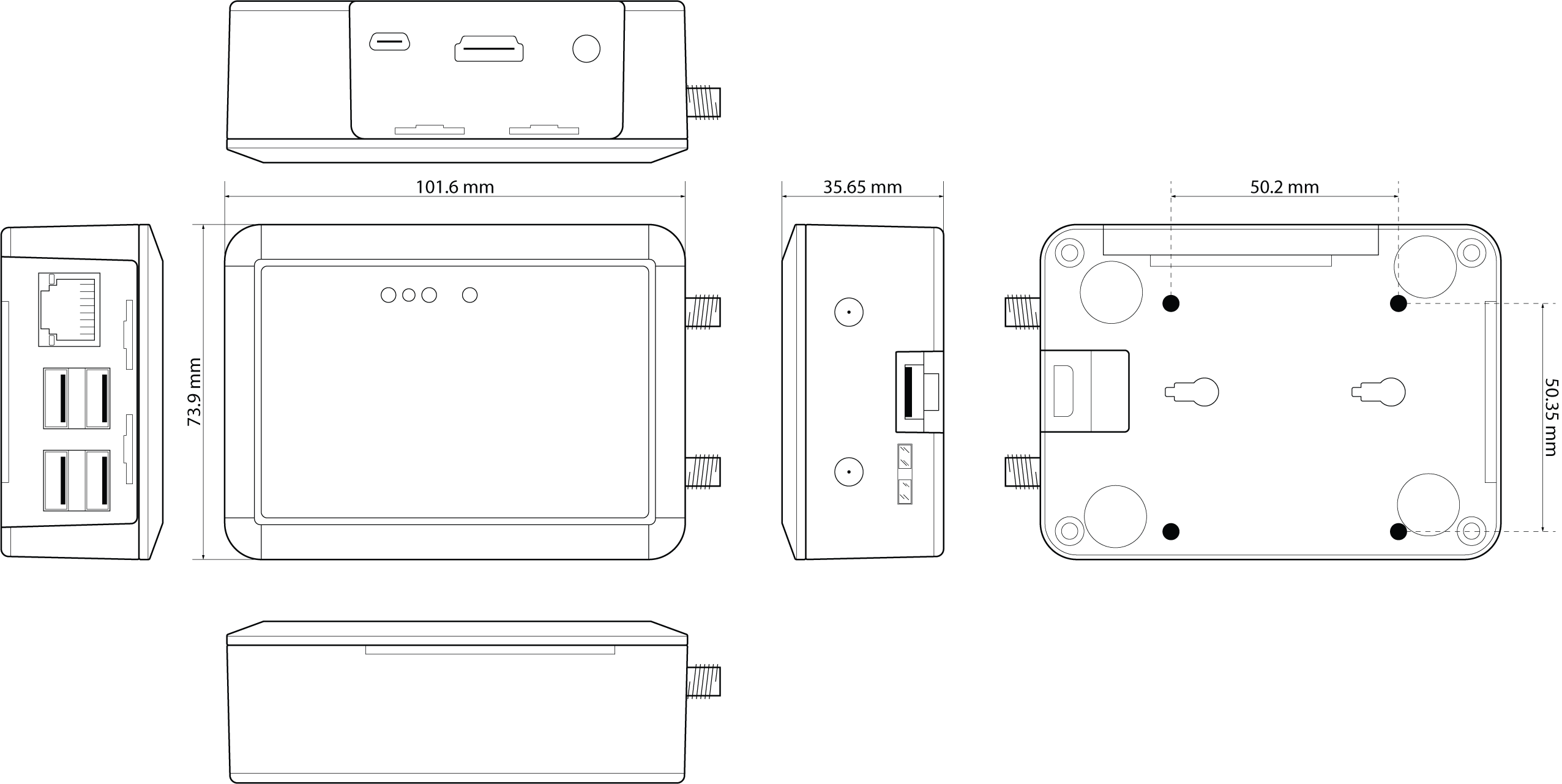 D6 Labs Pro HUB Diagram