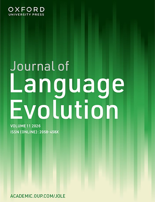 Journal of Language Evolution